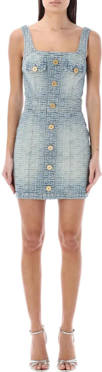 Thumbnail - Balmain - Balmain Dresses Blue - Größe 36 - blue