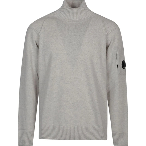 CP Company  Grs Turtle Neck Sweater White weiß