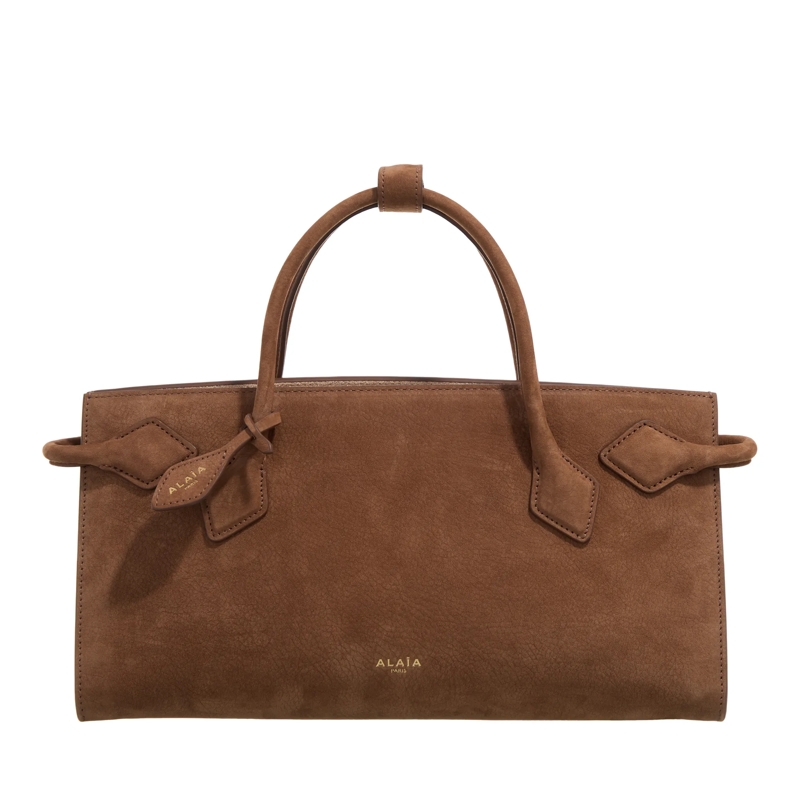Alaia Satchel East West Tote Brown