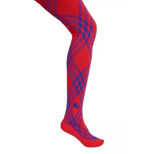 Burberry Check Wool Blend Tights Multicolor 