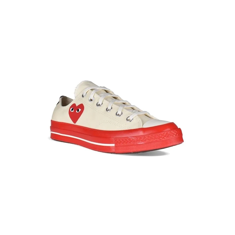 Comme des Garcons Low-Top-Sneaker Chuck Taylor Sneakers Red
