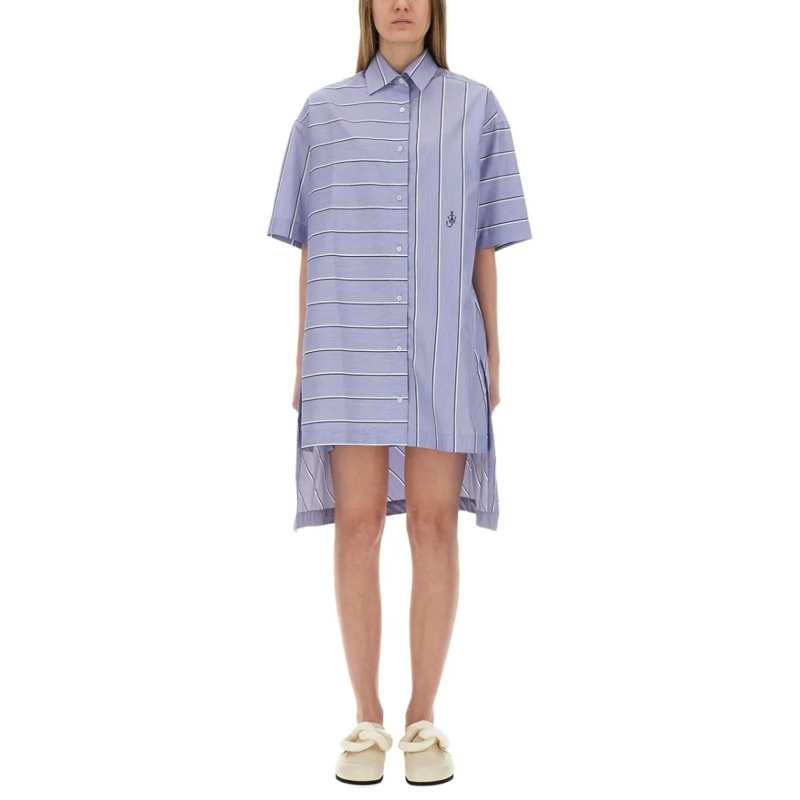 J.W.Anderson Mini-robe Chemisier Dress Blue
