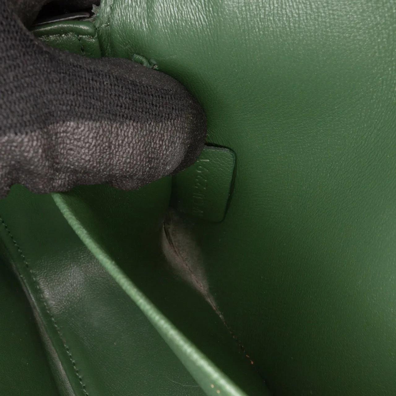 Thumbnail - Celine Hobo Bags - Shiny Calfskin Claude Shoulder Bag - Gr. unisize - in Grün - für Damen