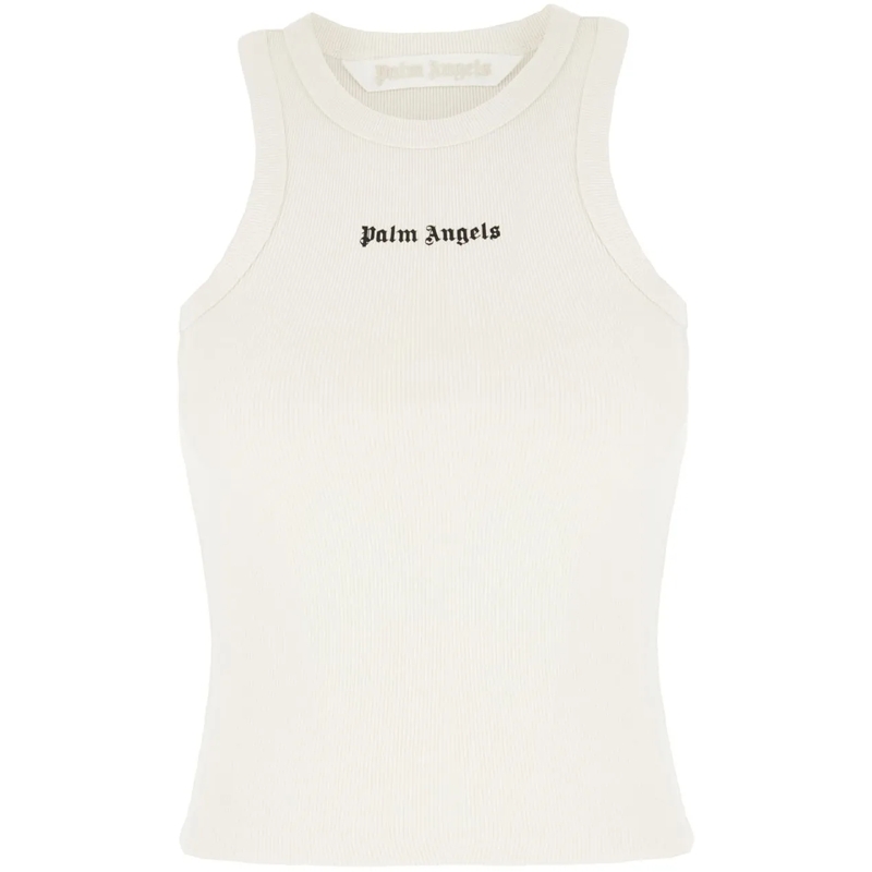 Palm Angels T-Shirt Palm Angels Sand stretch cotton top none