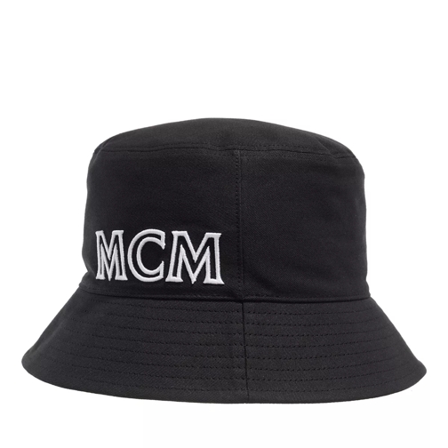 MCM Essential Hat 01 Black Bucket Hat