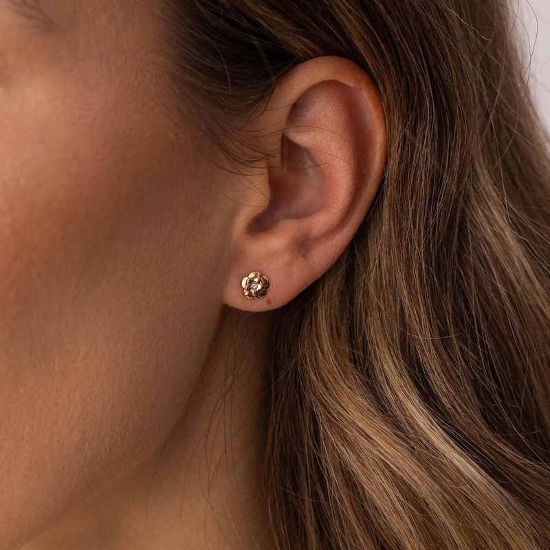 Purelei Ohrstecker Ohrring Set Flower rose(Image 3)