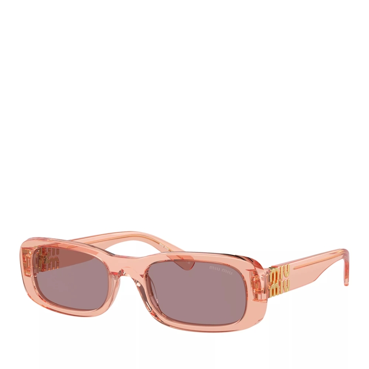 Miu Miu 0MU 08ZS 53 13T06I Noisette Transparent | Sonnenbrille