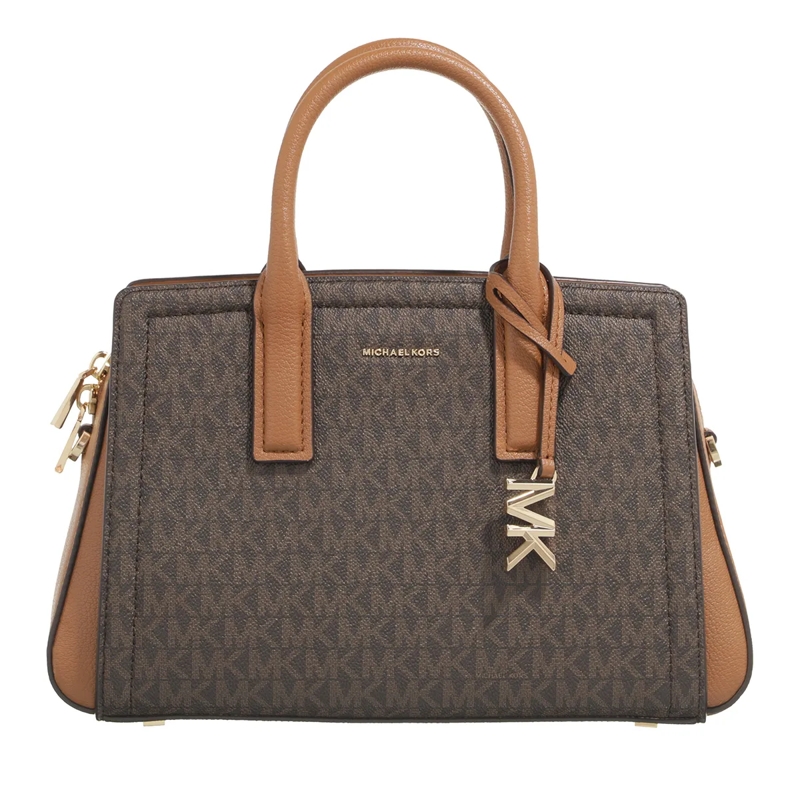 MICHAEL Michael Kors Tote Sm Satchel Brn/Acorn
