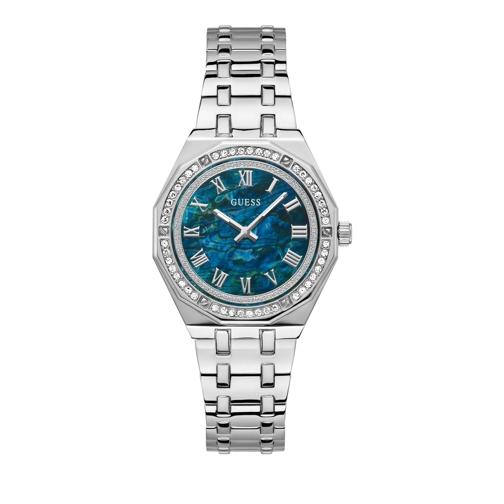 Guess Montre à quartz Desire Silver Tone