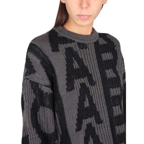 Marc Jacobs Pullover Oversized Distressed Sweater Black (Image 4)