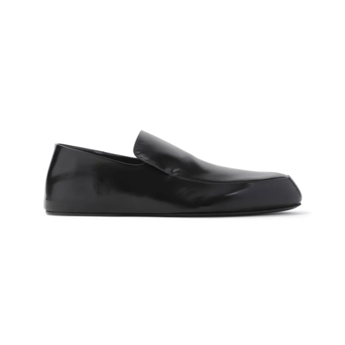 Jil Sander Ballerina Black Goat Leather Loafer Black