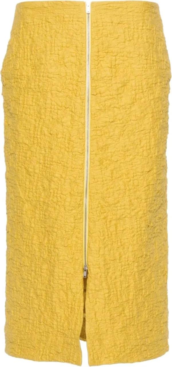 Thumbnail - Jil Sander - Skirt - Yellow - Größe 34 - yellow