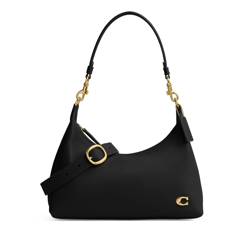 Coach Schultertasche Glovetanned Leather Juliet Shoulder Bag Black