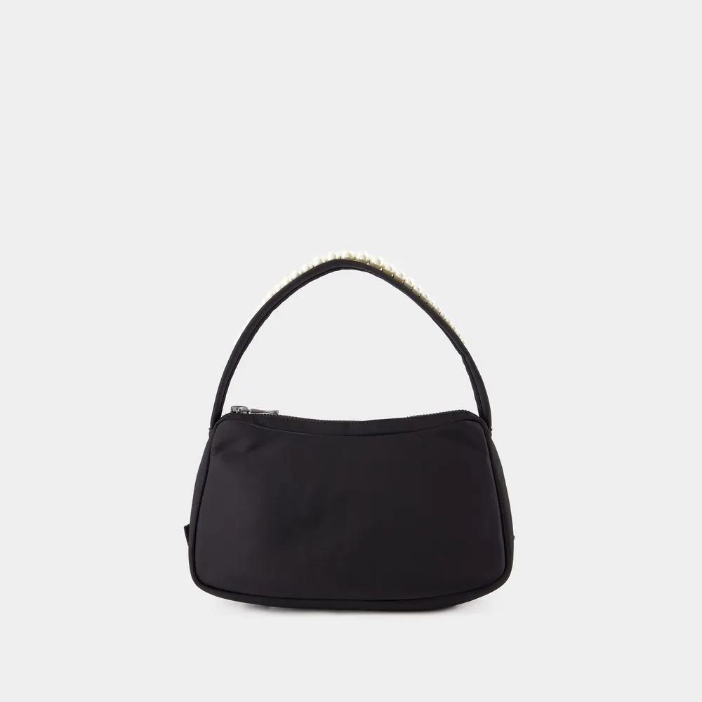 Simone Rocha Hobo bags Utility Bow Crossbody Nylon Black in zwart