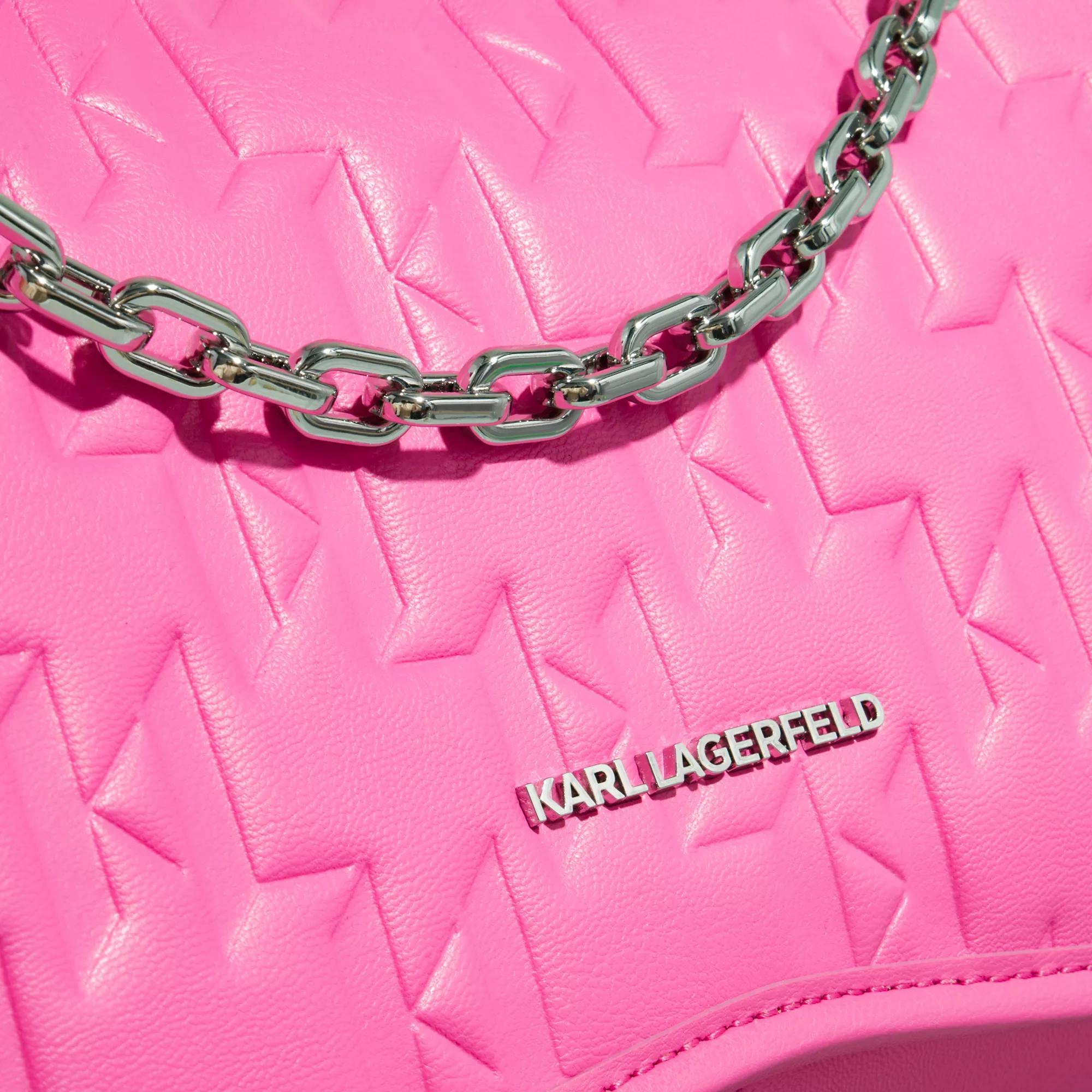 Karl Lagerfeld Pochettes K Seven Element Shb Embossed in roze