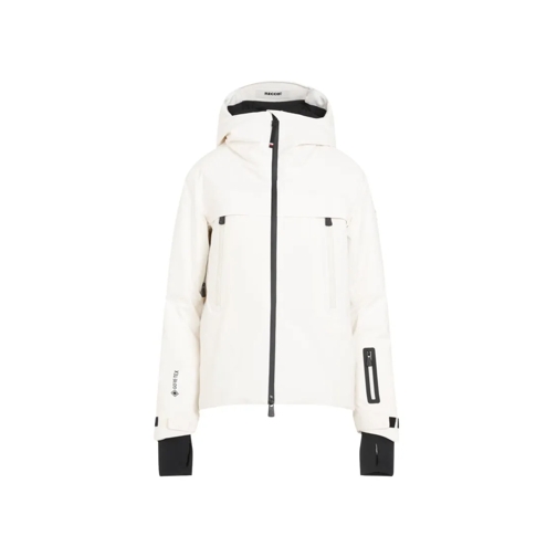 Moncler Übergangsjacke Chanavey White Polyester Jacket White