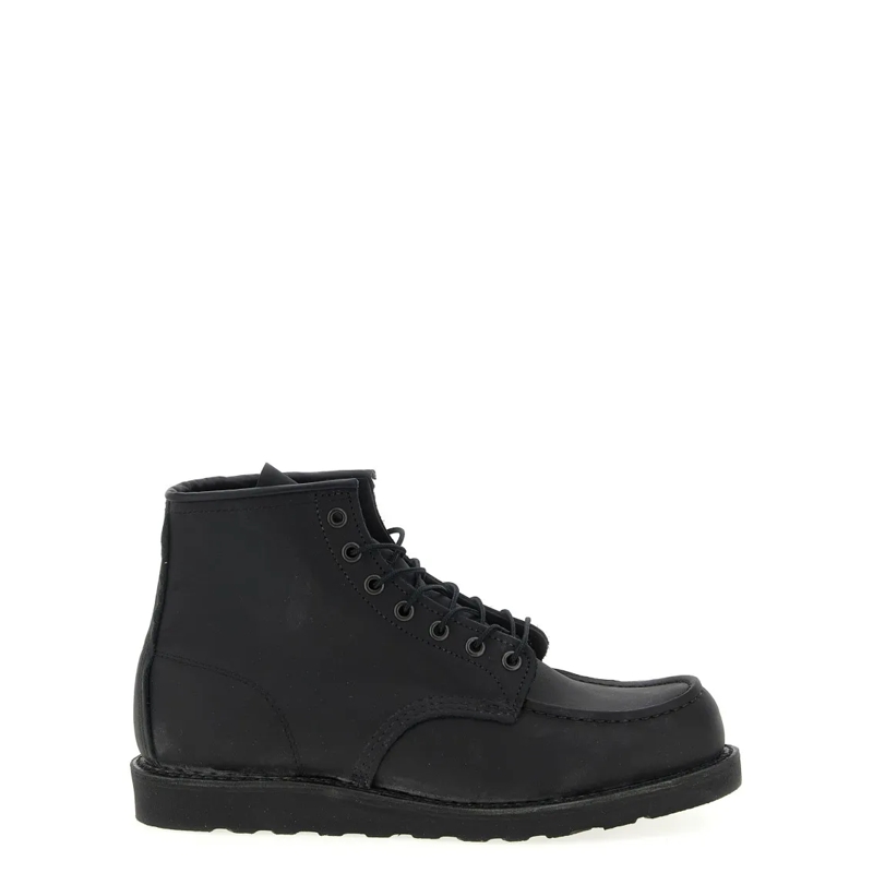 REDWING &lsquo;Classic Moc®&rsquo; Ankle Boots Black | Stiefel