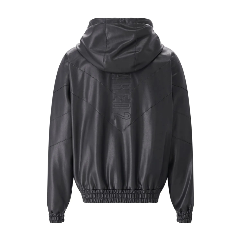 Dsquared2 Veste de transition Jacke aus Kunstleder schwarz(Image 3)