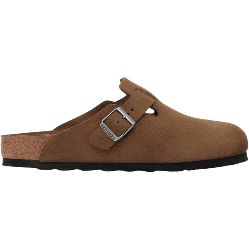 Birkenstock Sandalen Birkenstock Boston Slippers Cognac 1030861 braun