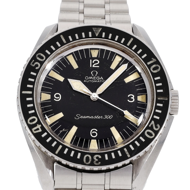 Omega Automatikuhr Seamaster Schwarz