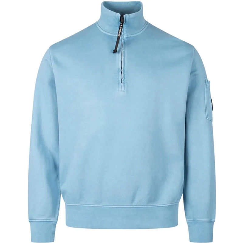 CP Company  Half zip sweater lichtblauw blau