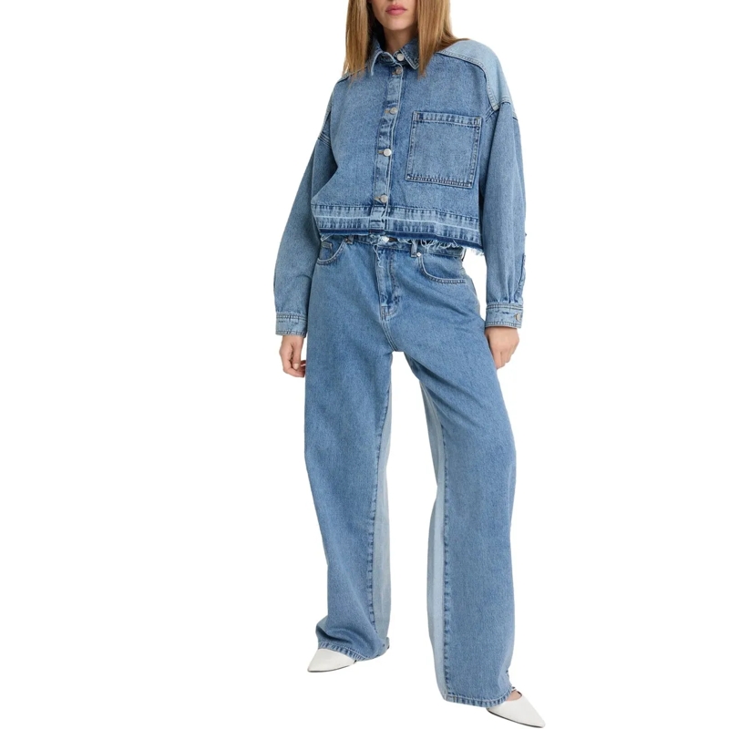 ALIX Jogginghose Mix Denim Pants blau(Image 3)