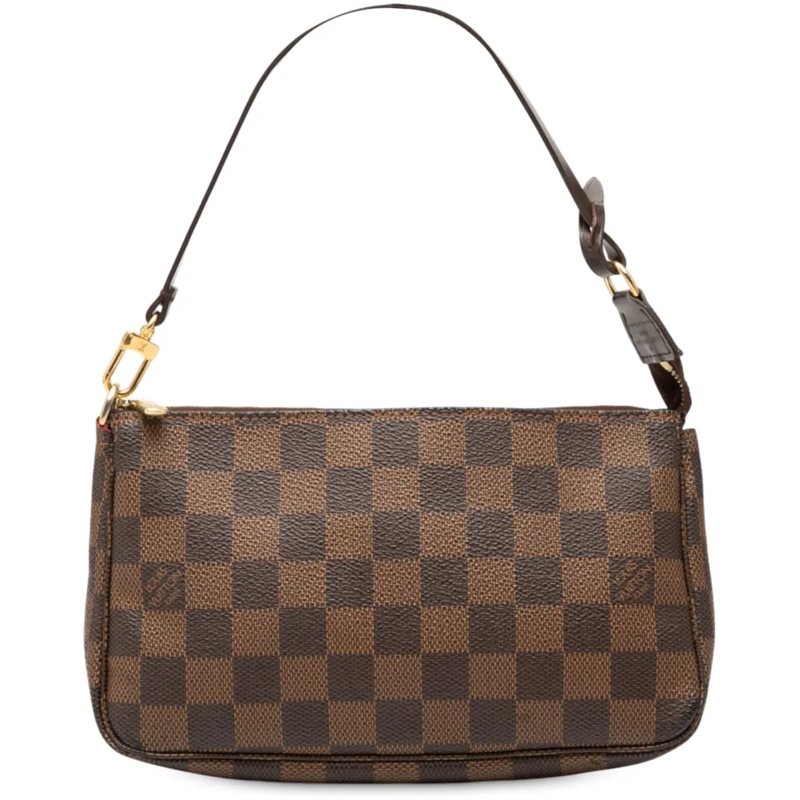 Louis Vuitton Schultertasche Damier Ebene Pochette Accessoires braun