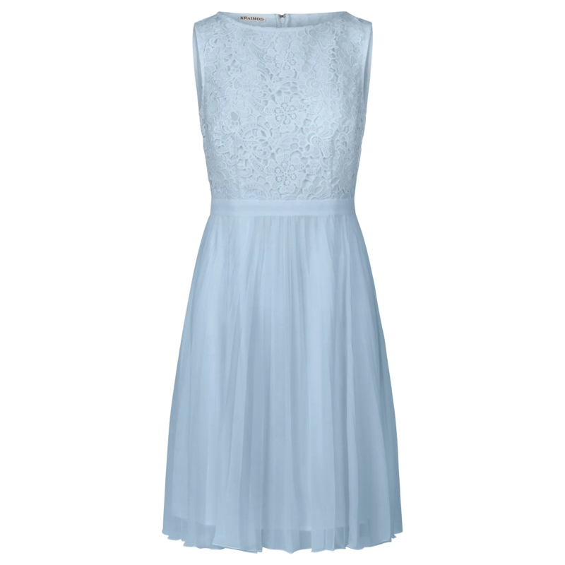 Kraimod Midikleid Kleid hell-blau