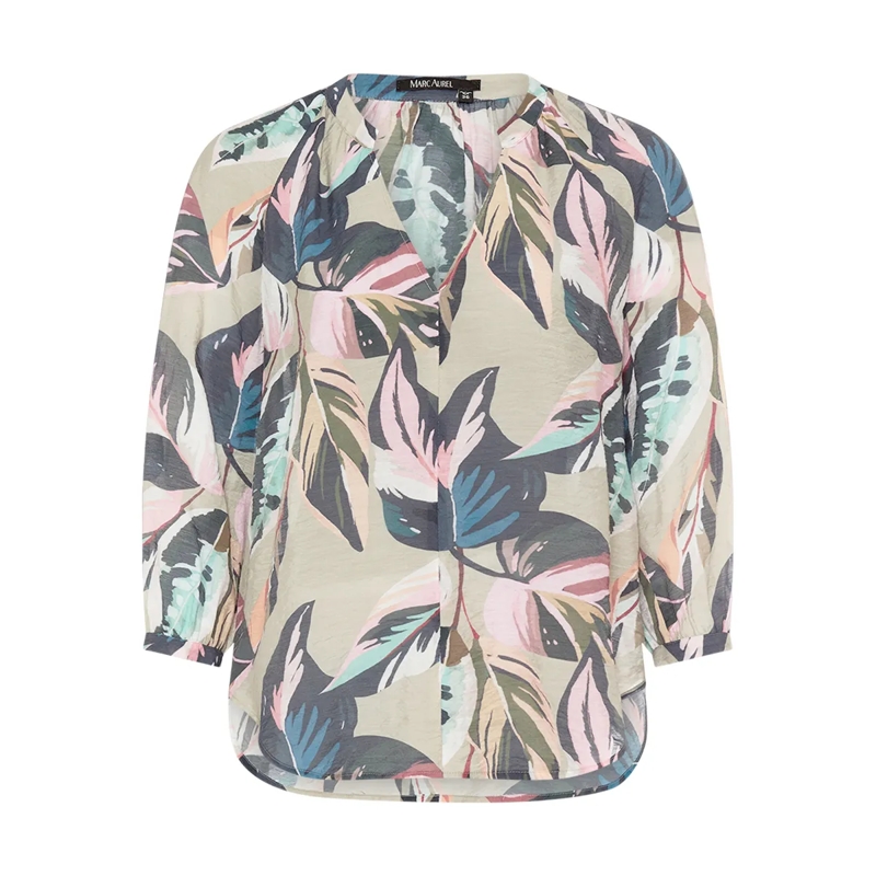 Marc Aurel Bluse Raglanbluse khaki