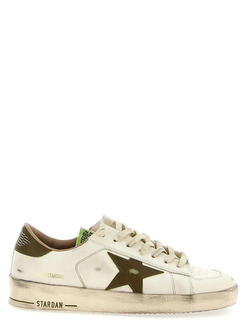 Golden Goose Low-Top Sneaker - 'Stardan' Sneakers - Gr. 42 (EU) - in Beige - für Herren