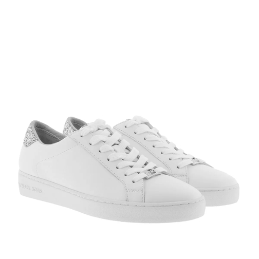 MICHAEL Michael Kors Irving Lace Up Sneaker Optic White/Silver lage-top sneaker