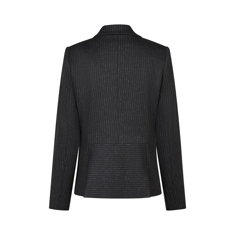 Marc Aurel Blazer Klassischer Einknopfblazer schwarz(Image 5)