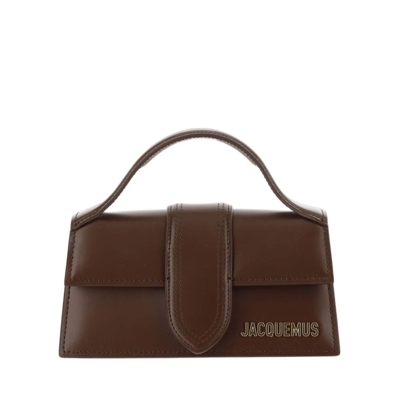 Jacquemus Crossbody Bag Rectangular Leather Le Bambino Bag Black