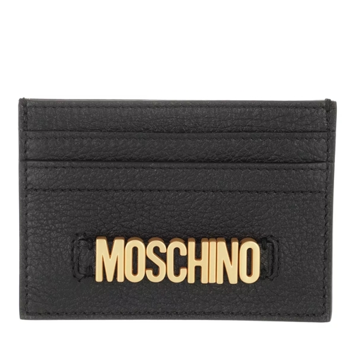 Moschino Wallet  Nero Kaartenhouder