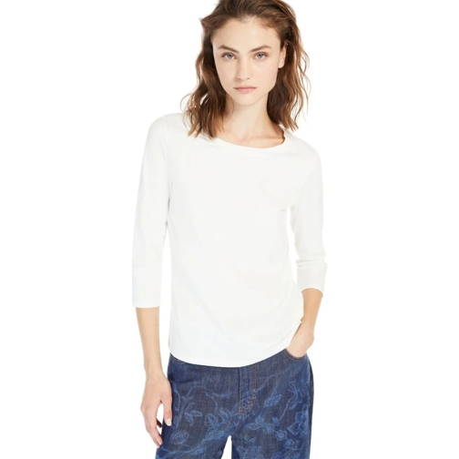 WEEKEND Max Mara MAX MARA WEEKEND MULTIA WEISSES T-SHIRT weiß T-Shirts