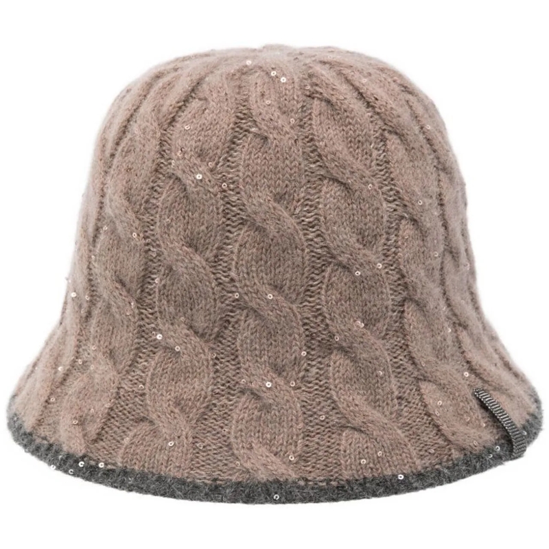 Brunello Cucinelli Mütze Hats Beige beige