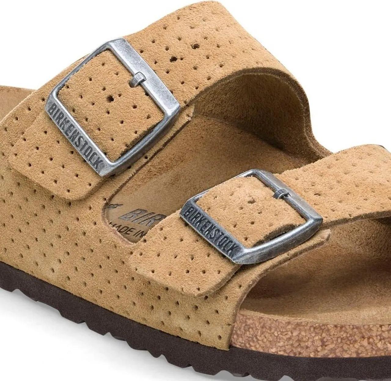 Thumbnail - Birkenstock Slipper & Pantoletten - Sandals Beige - Gr. 42 (EU) - in Beige - für Damen