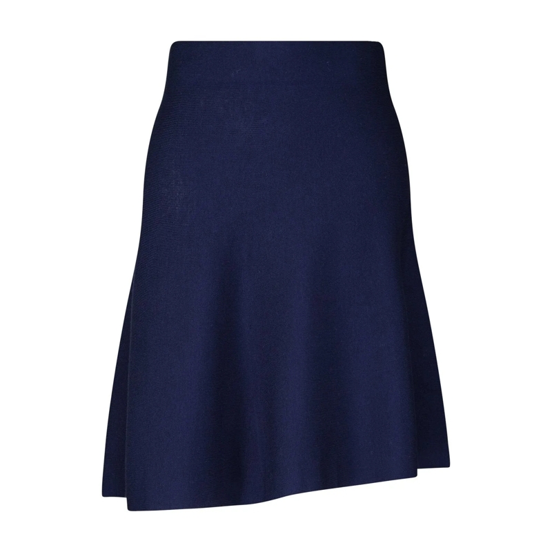 Hemisphere Midirock Minirock aus Merinowolle Dunkelblau