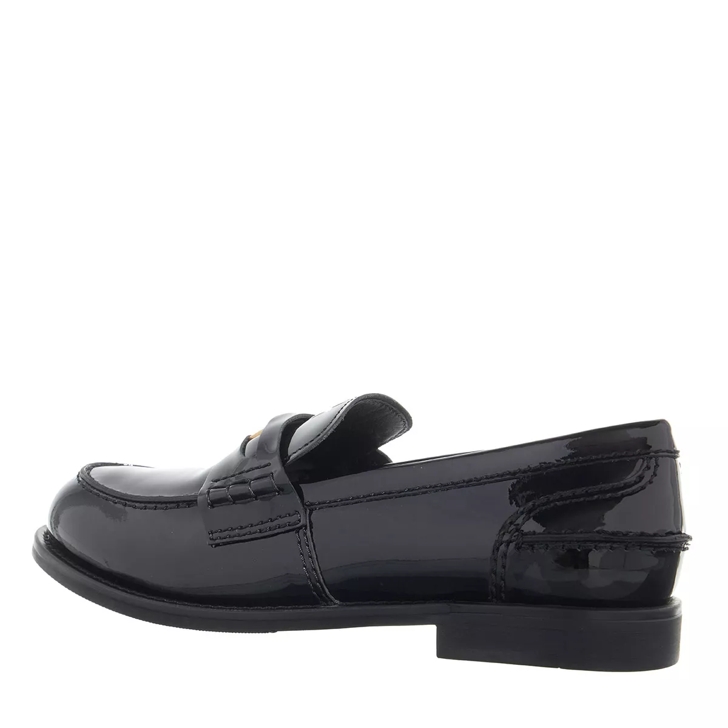 Full patent black sales loafers