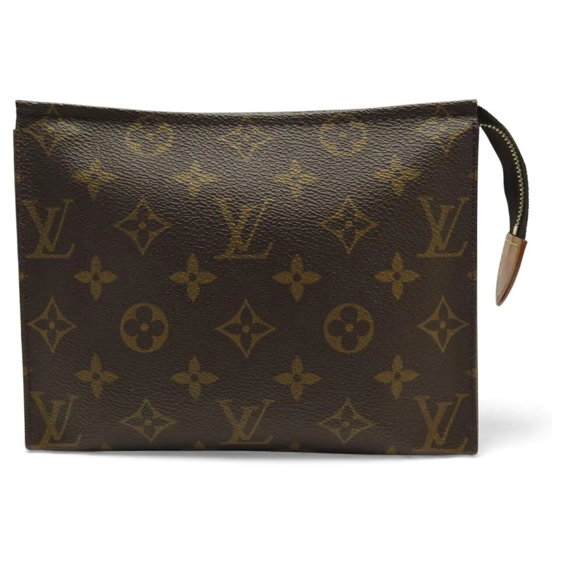 Louis Vuitton Clutch NEUE LOUIS VUITTON TOILETTE TASCHEN 19 M47544 MONO braun