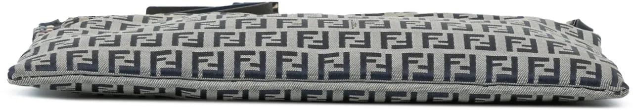 Fendi Hobo bags 2000-2010 Zucchino Canvas Pochette Crossbody in bruin