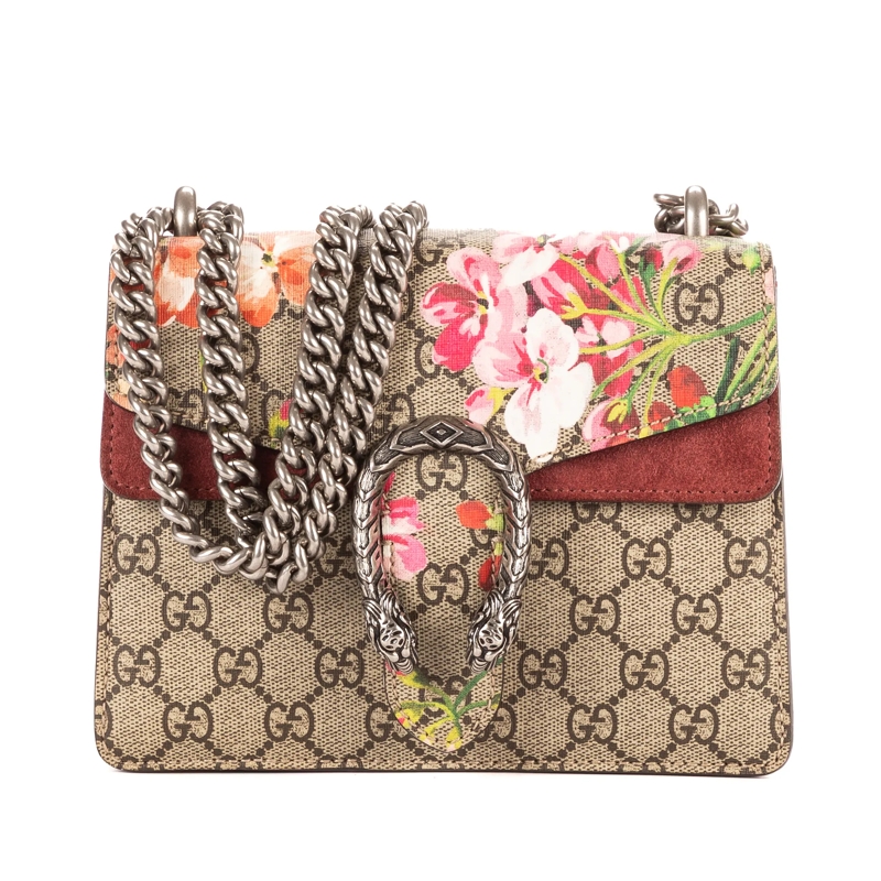 Gucci Crossbody Bag Blooms Dionysus Mini beige