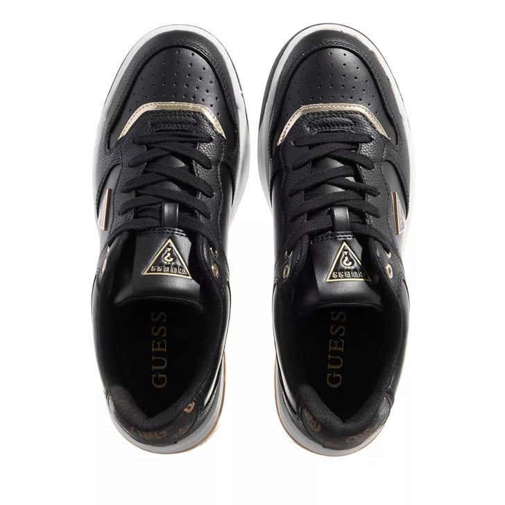 Black and gold guess shoes online