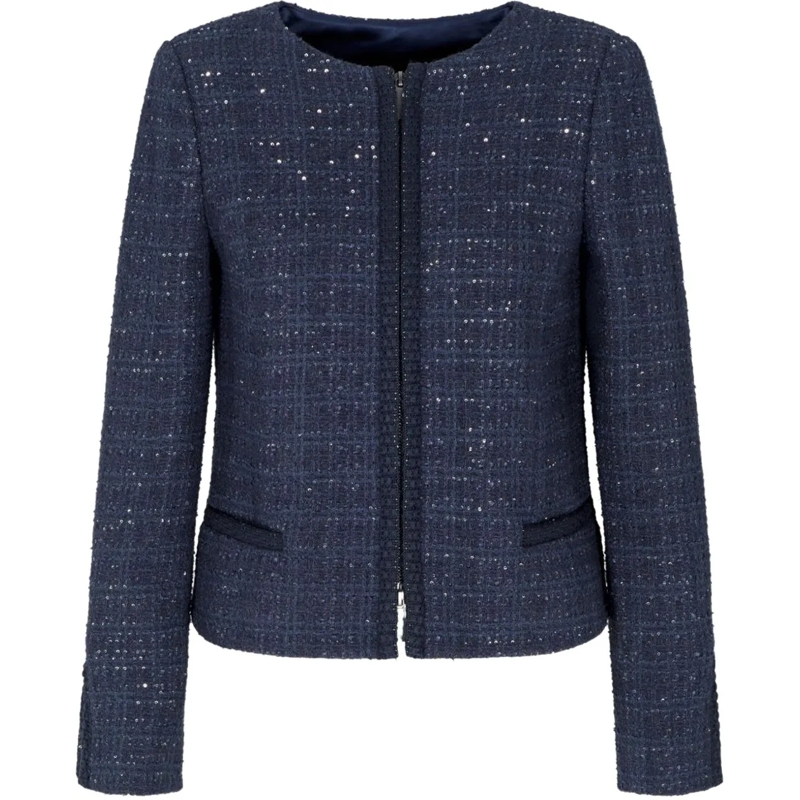Emporio Armani Übergangsjacke Jackets Blue blau