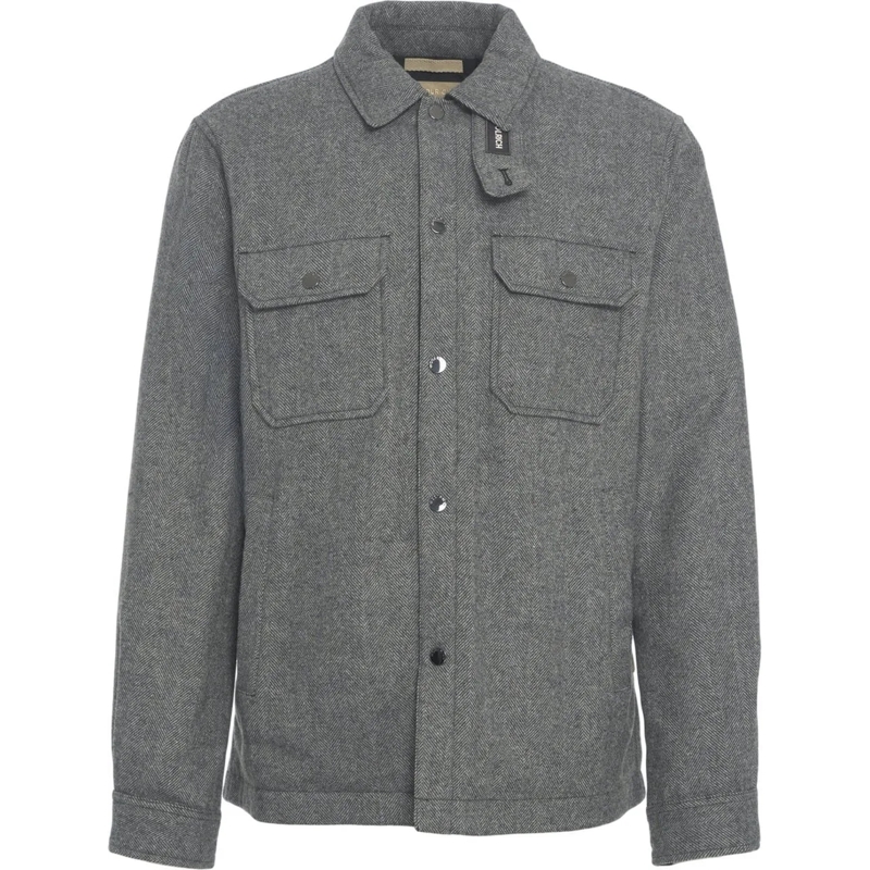 Woolrich Doudoune Jacket with heathered finish grau