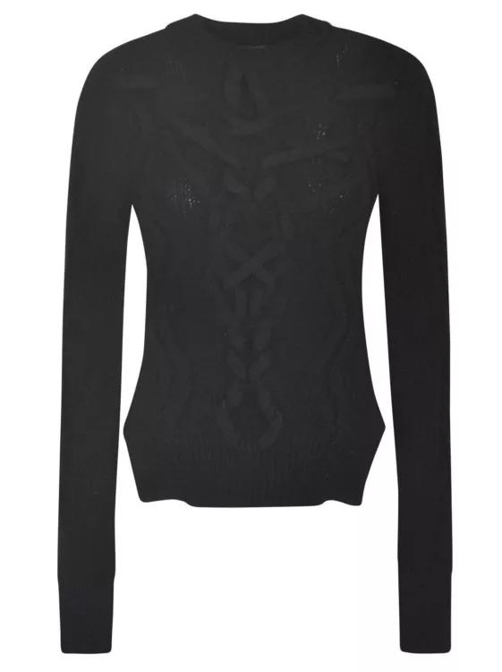 Isabel Marant - Crew-Neck Chunky-Knit Jumper - Größe 36 - black