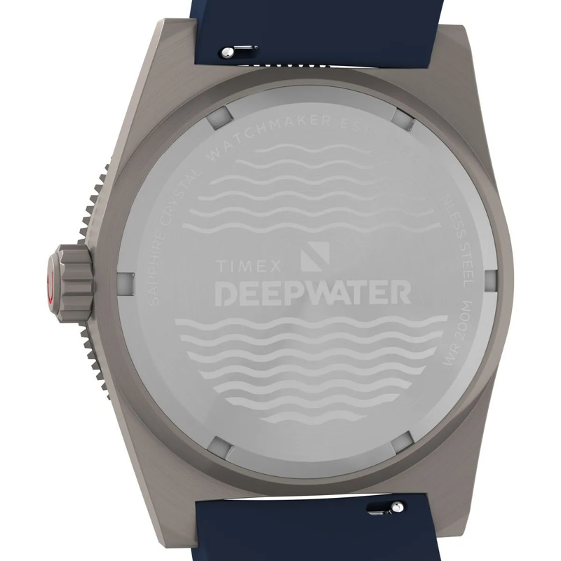 Timex Automatikuhr Quarz-Analoguhr Deepwater Reef 200 Gmt blau(Image 10)
