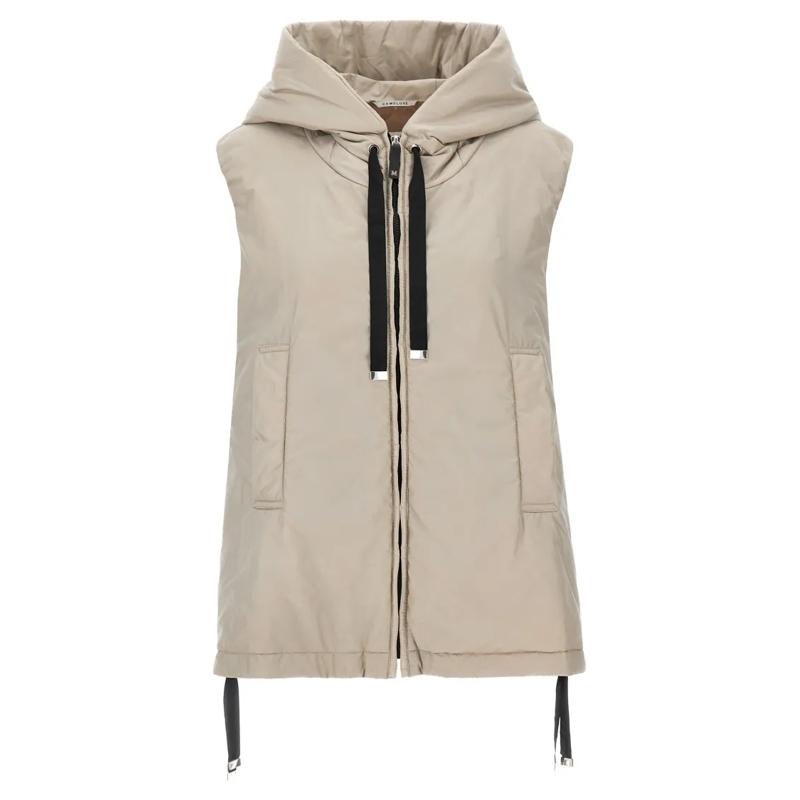 Max Mara  'Greengo' Vest Neutrals