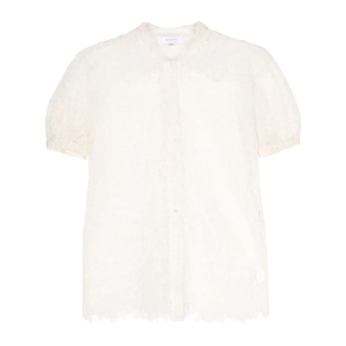 BEAU FILLE Hemden Pinta White Lace Shirt White