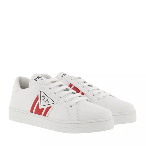 Prada New Avenue Sneakers White/Red Low-Top Sneaker